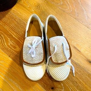 New Loewe Logo Print Sneakers